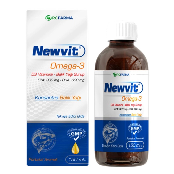 Newvit Omega 3 Şurup 150 ml