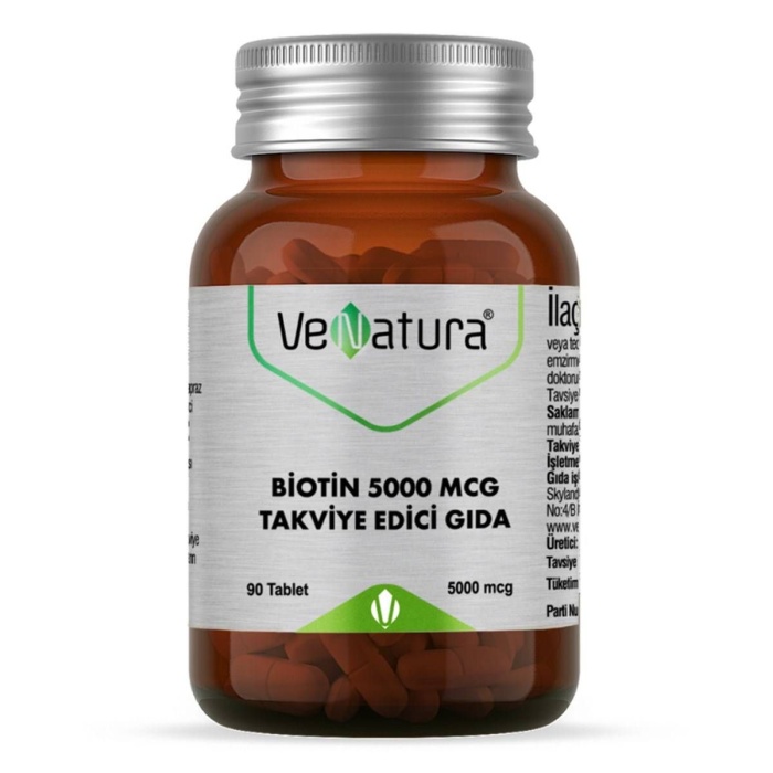 Venatura Biotin 5000 mcg 90 Tablet
