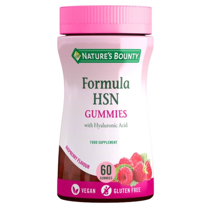 Natures Bounty Formula HSN With Hyaluronic Acid 60 Gummies