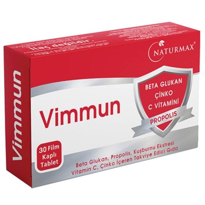 Naturmax Vimmun Bağışıklık Güçlendirici 30 Tablet