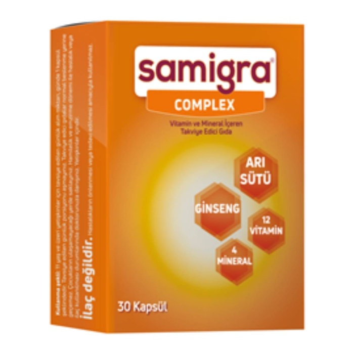 Samigra Complex 30 Kapsül