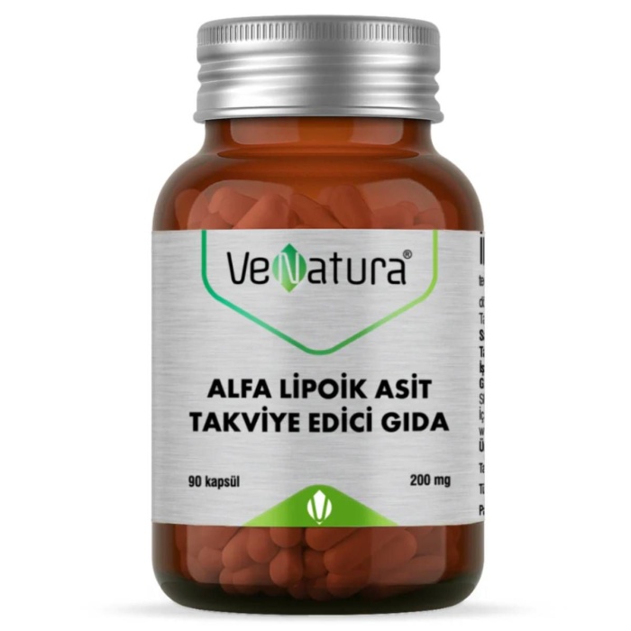 Venatura Alfa Lipoik Asit 200 mg 90 Kapsül