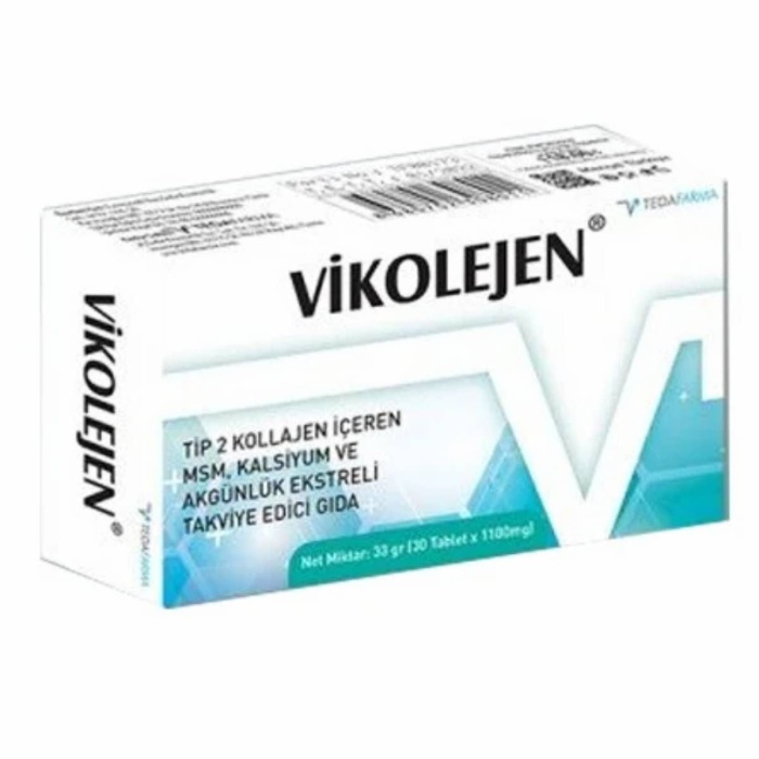 Vikolejen Tip 2 Collagen 30 Tablet