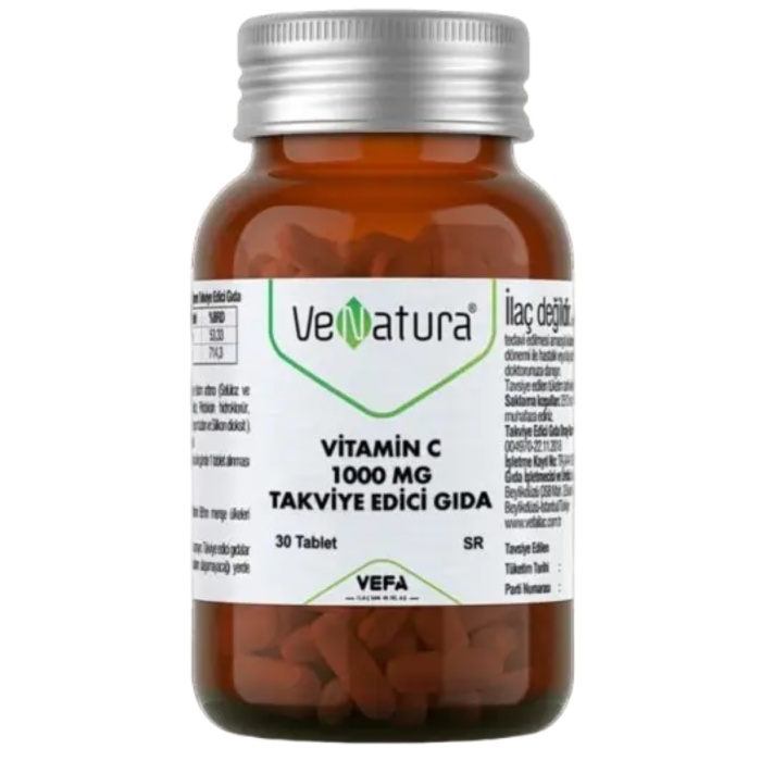 Venatura SR Vitamin C 1000 mg 30 Kapsül