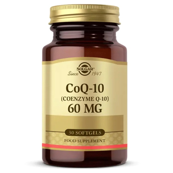 Solgar Coenzyme Q-10 60 mg 30 Softgel