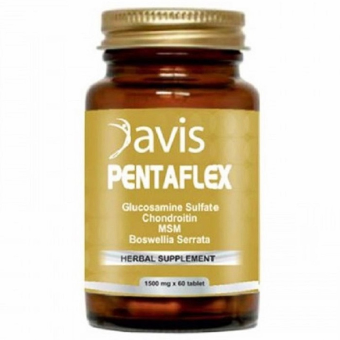 Pentaflex Glucosamine Sulfate MSM Boswellia Serrata 60 Tablet