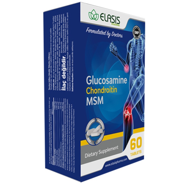 Elasis Glucosamin Chondrotin MSM 60 Tablet