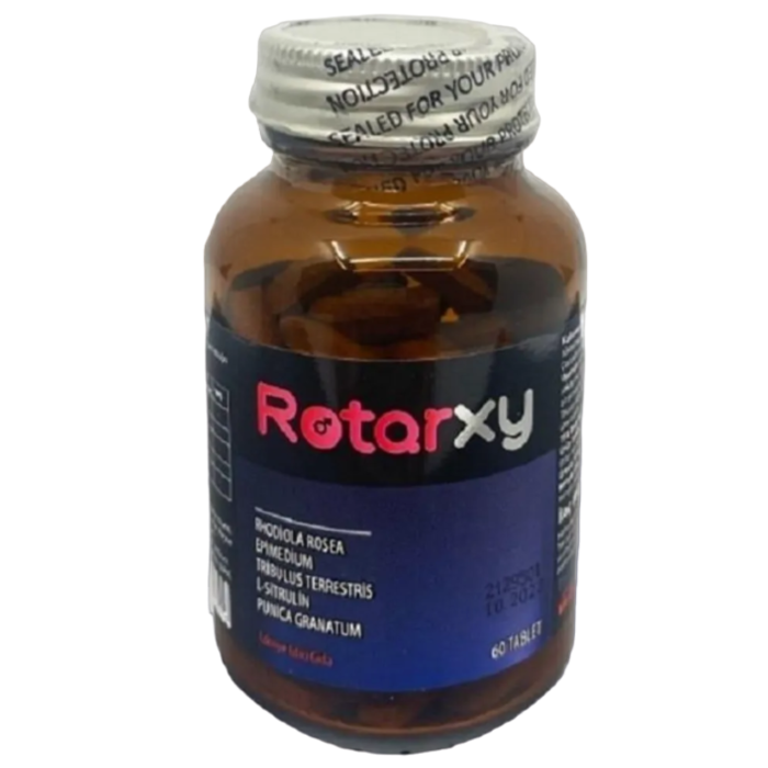 Rotarxy Rhodiola Rosea Epimedium Demir Dikeni ve Nar Meyve Kabuğu Ekstresi 60 Tablet