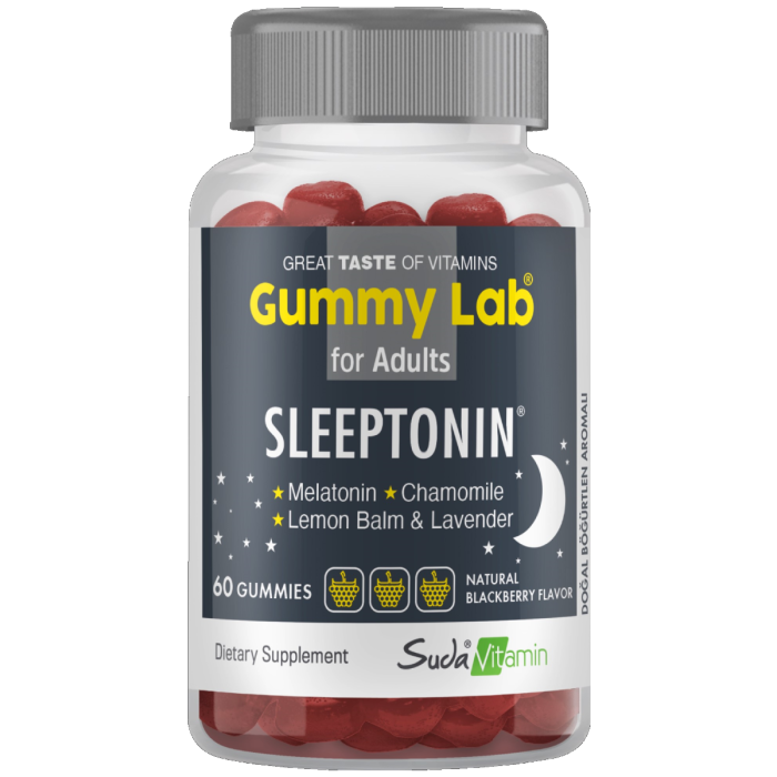 Suda Vitamin Gummy Lab Sleeptonin 60 Gummies
