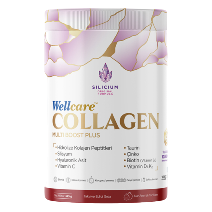 Wellcare Collagen Nar Aromalı Toz 345 gr