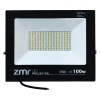 ZMR 100 WATT BEYAZ 6500K IP66 150* IŞIK AÇISI 220 VOLT SİYAH SLİM KASA LED PROJEKTÖR (4434)