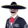 Sombrero Meksika Şapkası Mariachi Altın Şeritli Yetişkin Boy (4434)