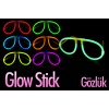 Glowstick Karanlıkta Yanan Parti Gözlüğü 12 Adet (4434)