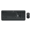 LOGITECH MK540 SİYAH KABLOSUZ KLAVYE+MOUSE SET (4434)