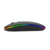 EVEREST SM-BT11 USB SİYAH 2IN1 BLUETOOTH 2.4GHZ ŞARJ EDİLEBİLİR KABLOSUZ MOUSE (4434)