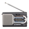 SİYAH RENK CEP TİPİ ANALOG FM RADYO VS-R3 (4434)