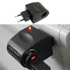 AC TO DC 220 VOLT ÇAKMAK FİŞİ ÇEVİRİCİ ADAPTÖR (INPUT:220V - OUTPUT:12V-500MA) (4434)