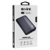 S-LINK IP-G10N SİYAH MICRO+TYPE C GİRİŞLİ 10000 MAH TAŞINABİLİR ŞARJ CİHAZI POWERBANK (4434)