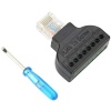 RJ45 TO 8 PİN SCREW TERMİNAL ÇEVİRİCİ (4434)