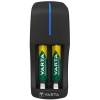 VARTA 57646 MİNİ CHARGER PİL ŞARJ CİHAZI + 2 ADET 800MAH AAA ŞARJ EDİLEBİLİR PİL (4434)