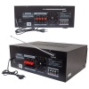 MAGICVOICE MV-550 2X100 WATT USB/SD/UK BALANS BT/FM 4 MİK. GİRİŞLİ 4 HOP. ÇIKIŞLI STREO TRAFOSUZ MIXER KÜP ANFİ (4434)