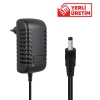 7.8 VOLT - 1 AMPER 4.0*1.7 UÇLU KIRMIZI YEŞİL LEDLİ YERLİ ÜRETİM PRİZ TİPİ ŞARJ ADAPTÖRÜ (4434)