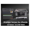 DDS DPX-PRO16 4X1250 WATT 16 KANAL POWER MIXER (4434)