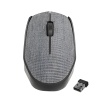 EVEREST KM-218 USB GRİ 2.4GHZ KUMAŞ YÜZEY KABLOSUZ MOUSE (4434)