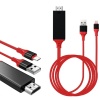 TH+USB TYPE-C TO HDMI + USB 2 METRE KABLO (4434)