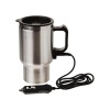 ARAÇ - OTO- 12V ÇELİK BARDAK KETTLE SU ISITICISI ÇAKMAKLIK FİŞLİ (4434)