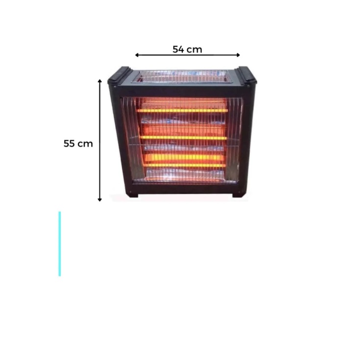 BAYERSAN-3003 ŞÖMİNE ISITICI SOBA 2400W (4434)