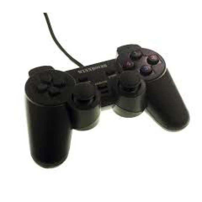 GAME JOYPAD PC ANALOG SİYAH OYUN KOLU PL-2596 (4434)