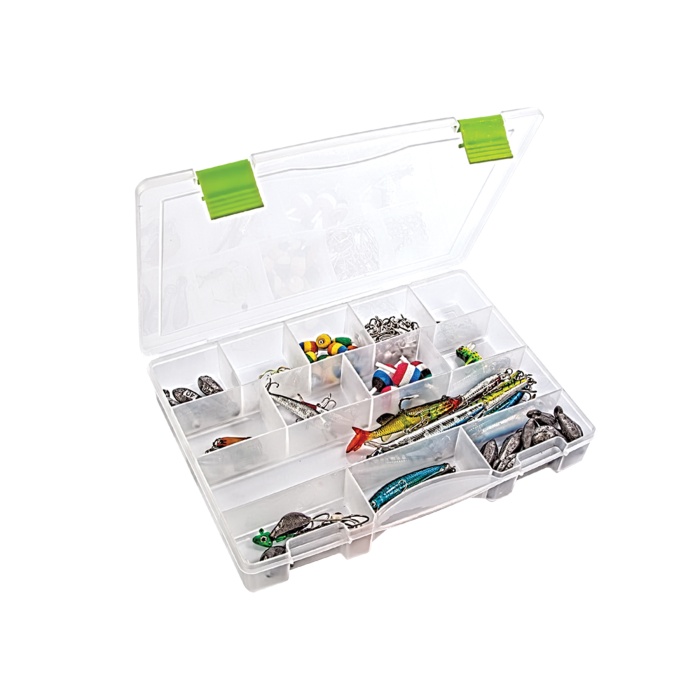 Slim Organizer  Alet Çantası -Vida Olta Çivi Boncuk Yüzük Küpe Kutusu - 13 Gözlü (4434)