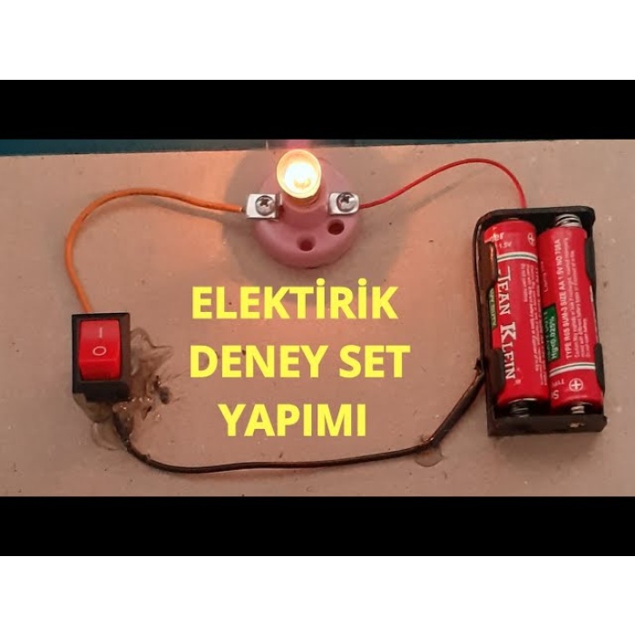 İŞ EĞİTİMİ ELEKTRİK DENEY SETİ (4434)