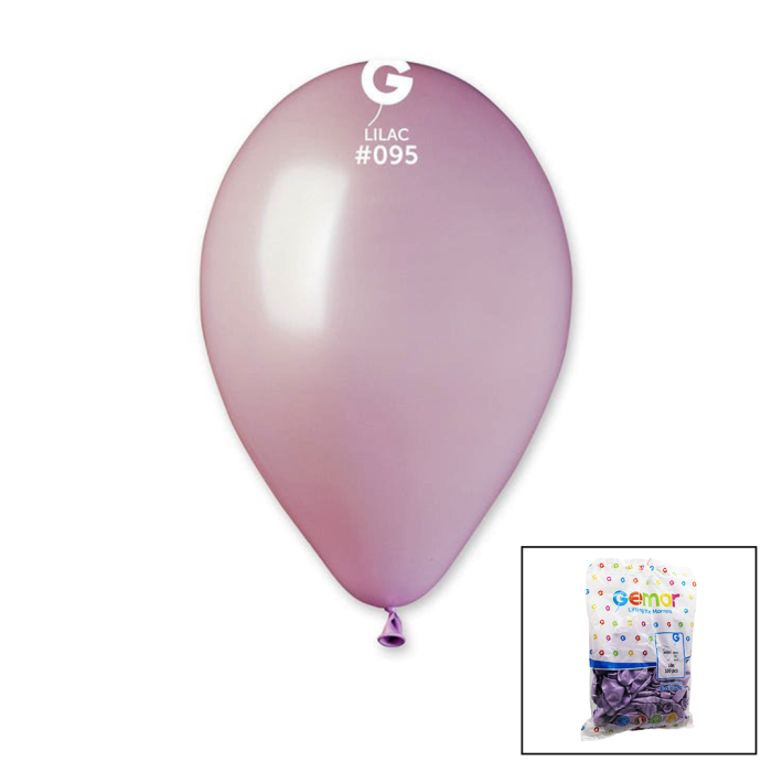 GM-110-95 METALİK - LİLA BALON 11&amp;apos;&amp;apos; - 28CM - 100 ADET (4434)