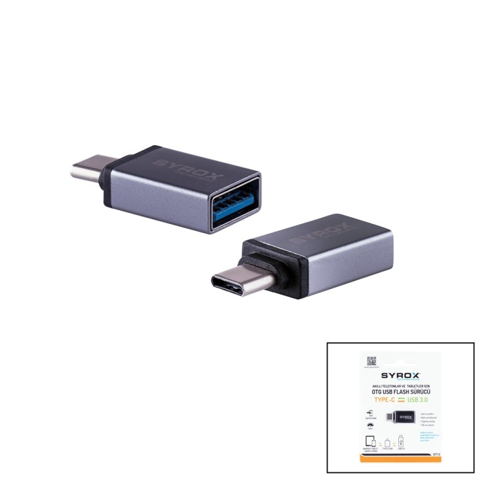 TYPE-C TO USB OTG DÖNÜŞTÜRÜCÜ 3.0A (4434)