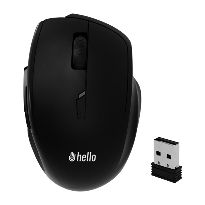 HELLO HL-4701 2.4GHZ 1600DPI ŞARJLI 5D KABLOSUZ OPTİK MOUSE (4434)