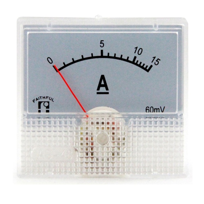 DC ANALOG 0-15 AMPER GÖSTERGE 45X48MM  IC-231A (4434)