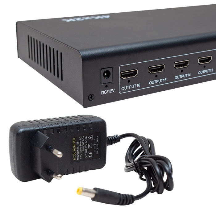 16 PORT 1080P 4KX2K 3D 16 PORT HDMI SPLITTER DAĞITICI (4434)