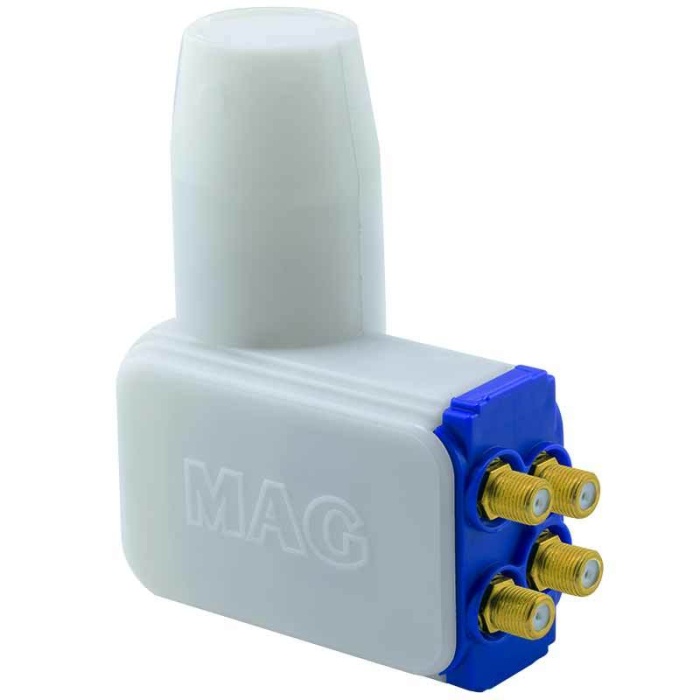 MAG NEC CHIP 4K ULTRA HD SLİM ROCKET DÖRTLÜ QUATTRO DÖRTLÜ SANTRAL LNB 0.1 DB (4434)