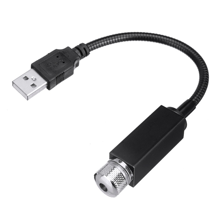 USB ARAÇ İÇİ DEKORATİF LED IŞIK KIRMIZI (4434)