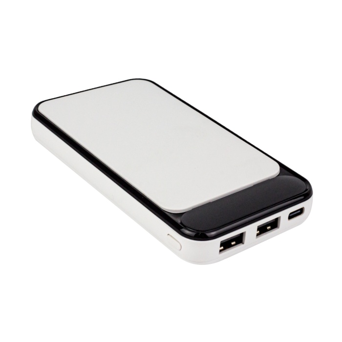 S-LINK IP-G2710 10000MAH POWERBANK 2 USB PORT BEYAZ LCD GÖSTERGELİ POWERBANK (4434)