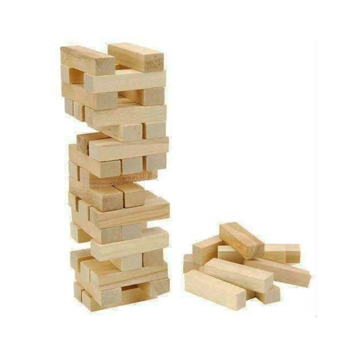 54 PARÇA  AHŞAP DENGE JENGA OYUNU (4434)