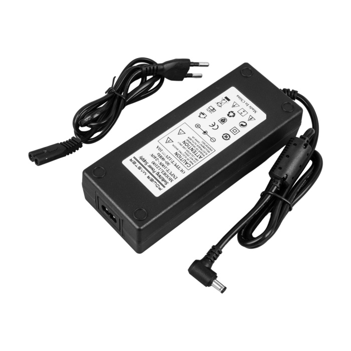 12 VOLT - 10 AMPER - 120 WATT 5.5*2.5 L UÇLU PLASTİK KASA MASAÜSTÜ ADAPTÖR (4434)