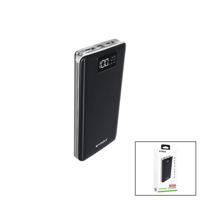 20.000MAH LED DİJİTAL POWERBANK 2 GİRİŞ - 2 ÇIKIŞ (4434)