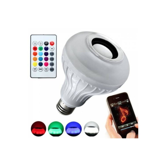 Kumandalı Bluetooth Disco Ampul RGB