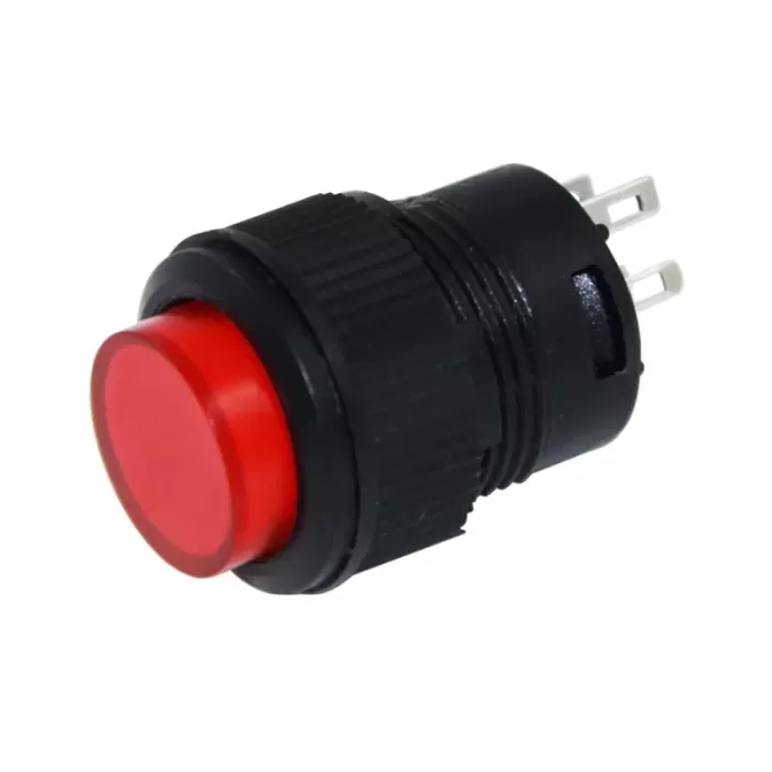 IC-180C YUVARLAK 3P IŞIKLI 16MM BASMALI KALICI BUTON (4434)