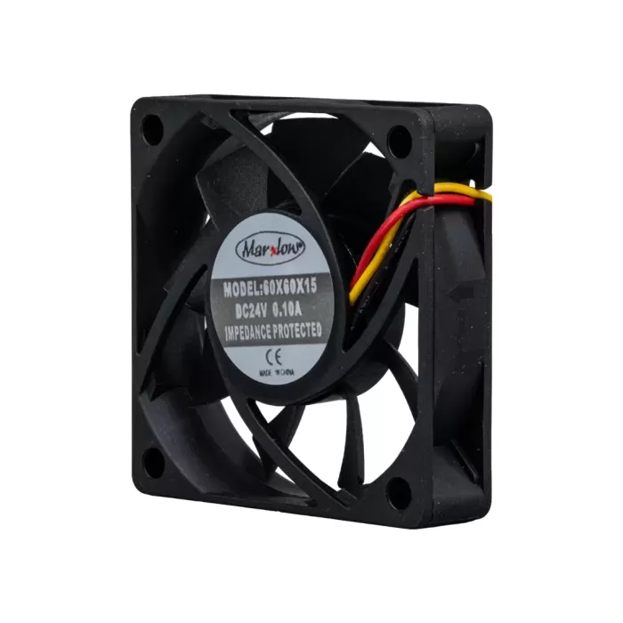 MARXLOW IC-216A 60X60X15 MM 6X6 24 VOLT DC 0.08 AMPER 3 KABLOLU FAN (4434)