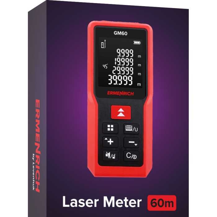 Ermenrich Reel GM60 Lazer Metre (4434)