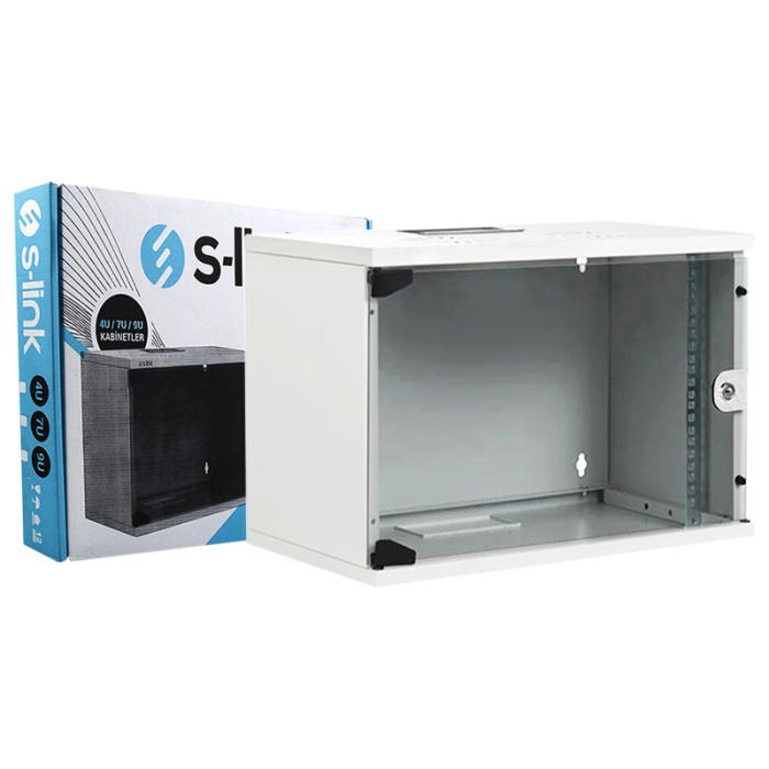 S-LINK 4U SOHO RACK KABİN 19 INC W-530MM D-400MM KABİNET (4434)